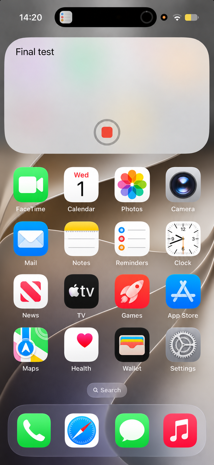 Double-tap your iPhone’s back.